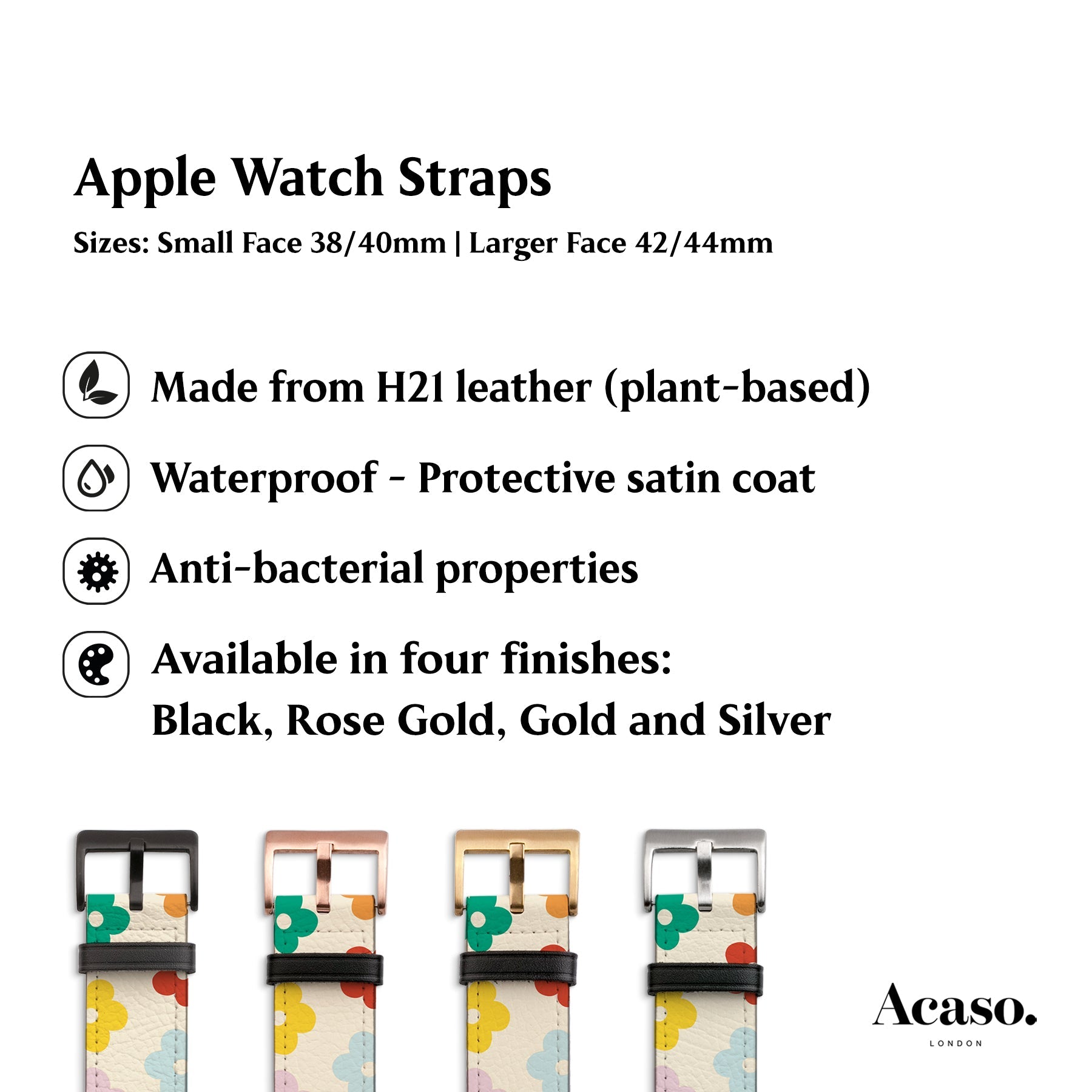 Flores Apple Watch Strap
