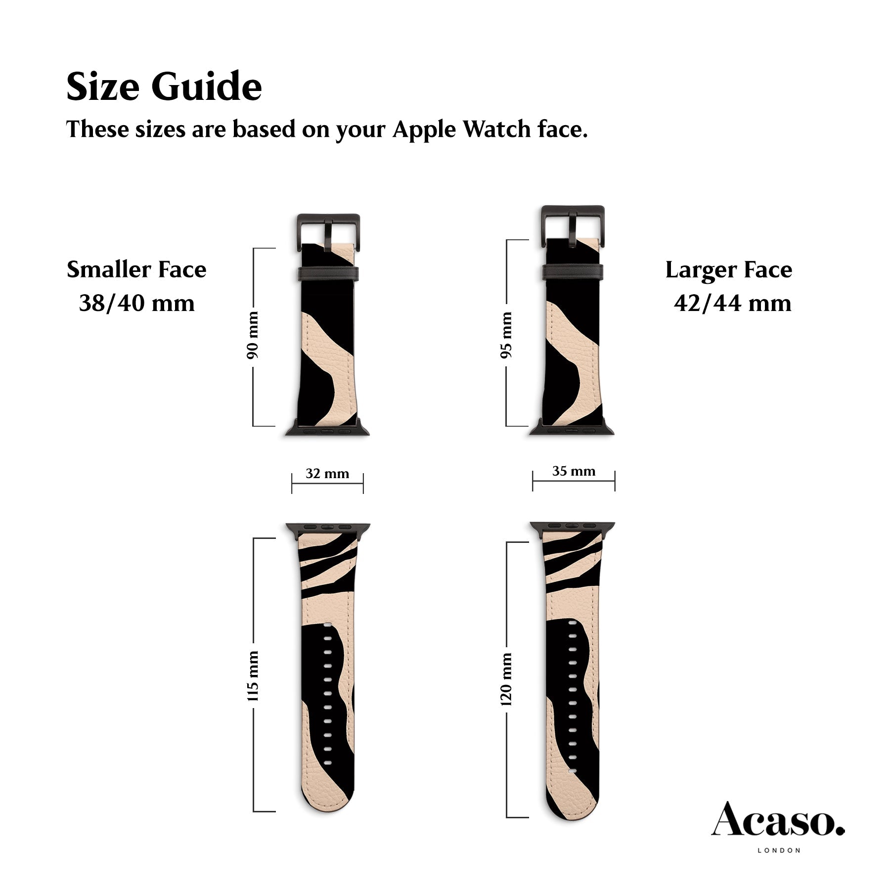 Liquid Marble Apple Watch Strap