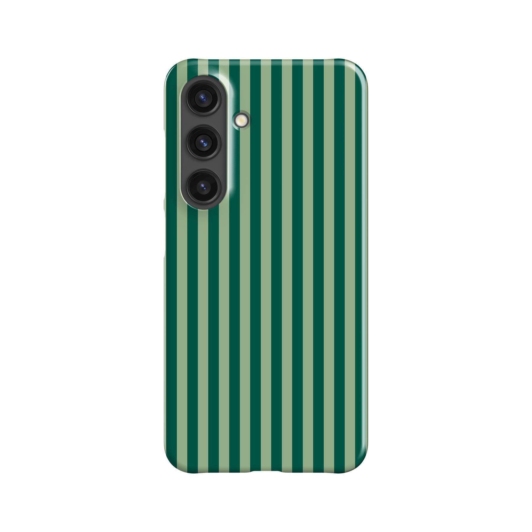 Resort Green Stripes Phone Case
