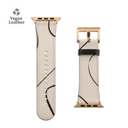 Minimal Ecru Apple Watch Strap