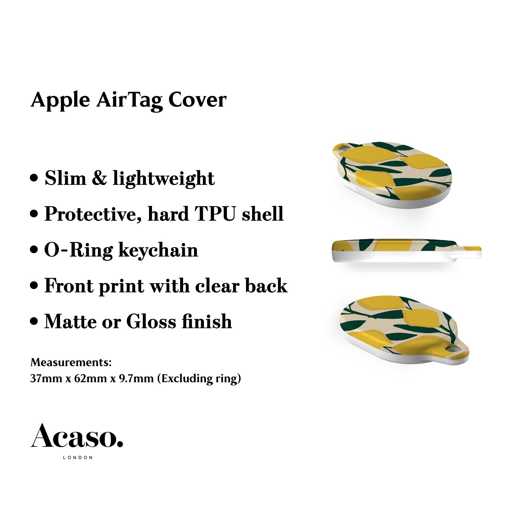 Lemons AirTag Holder