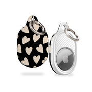 Painted Hearts AirTag Holder
