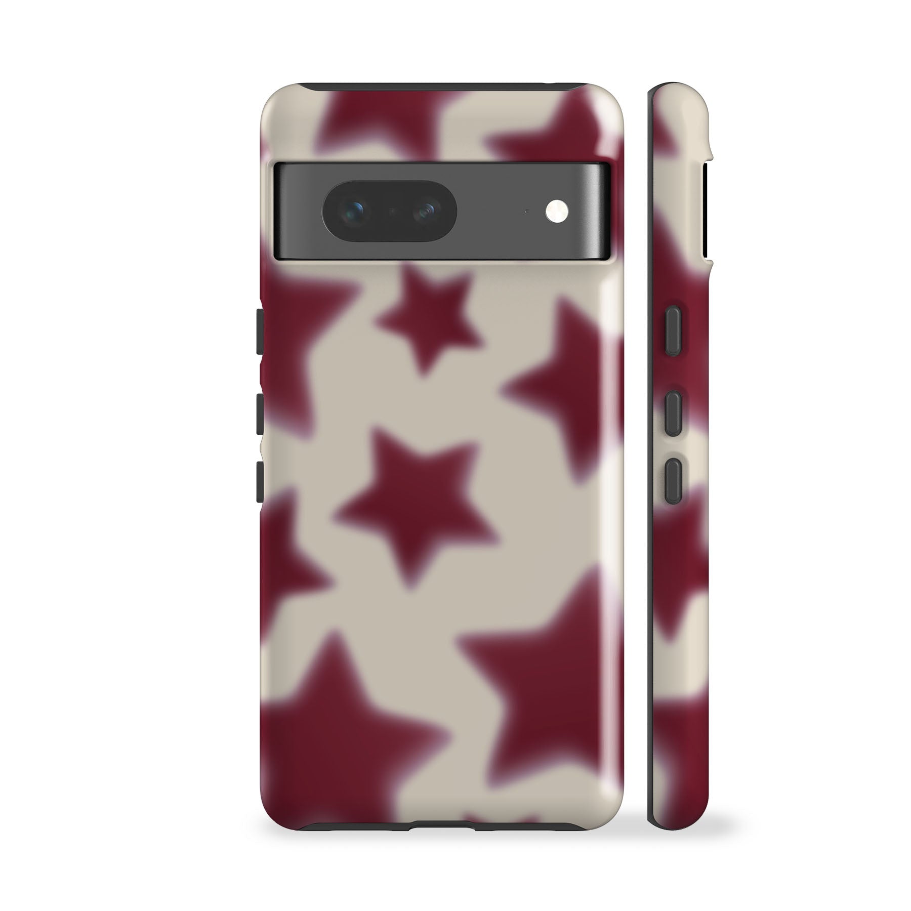 Blurry Red Stars Phone Case