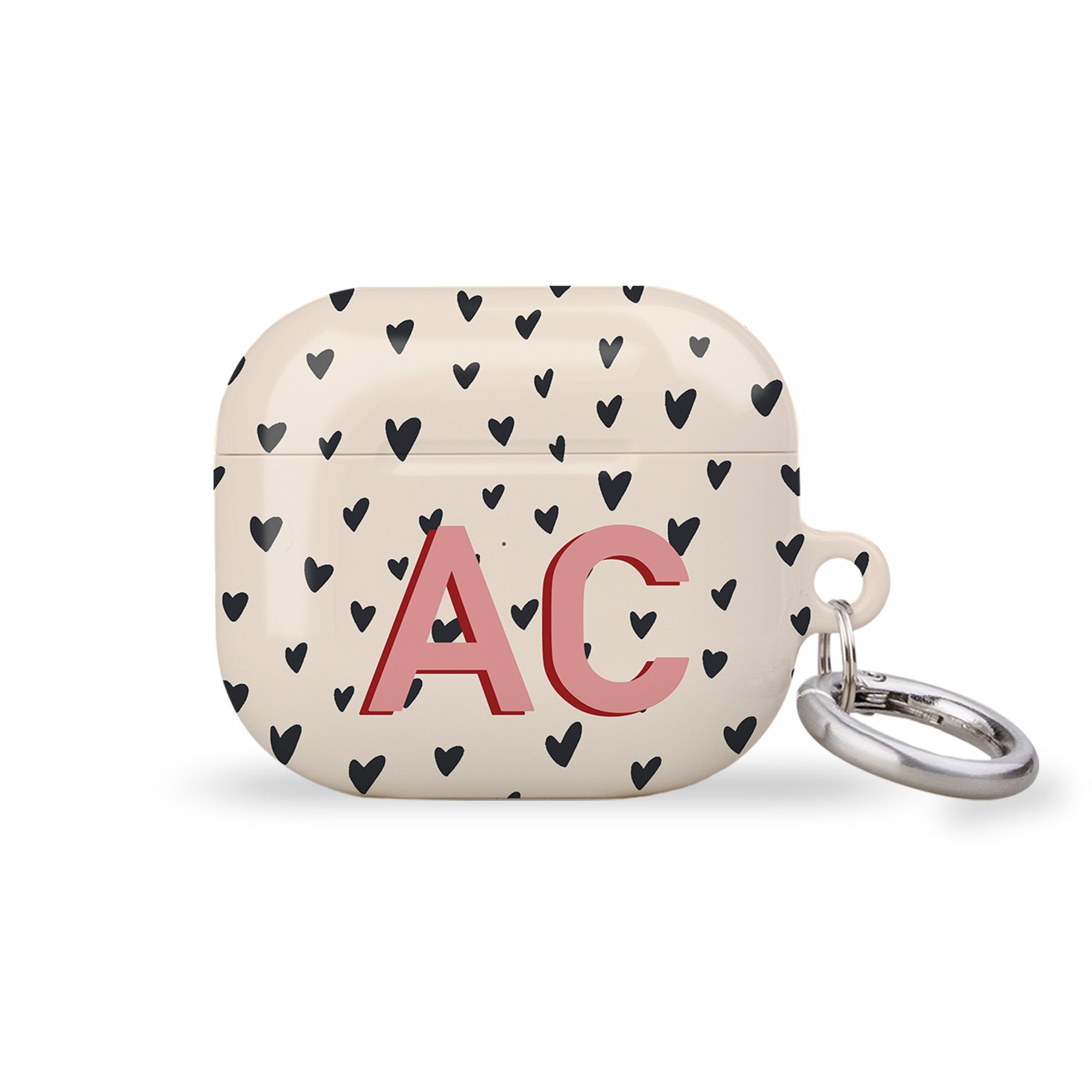 Custom Mini Hearts AirPods Case Cover