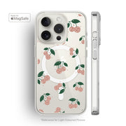 Disco Cherries Clear MagSafe iPhone Case