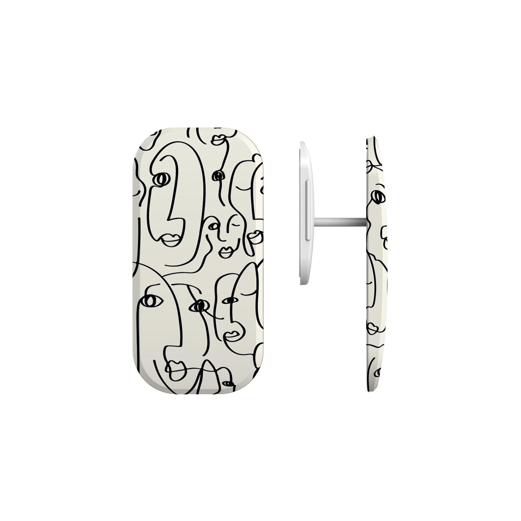 Doodle Faces Phone Grip