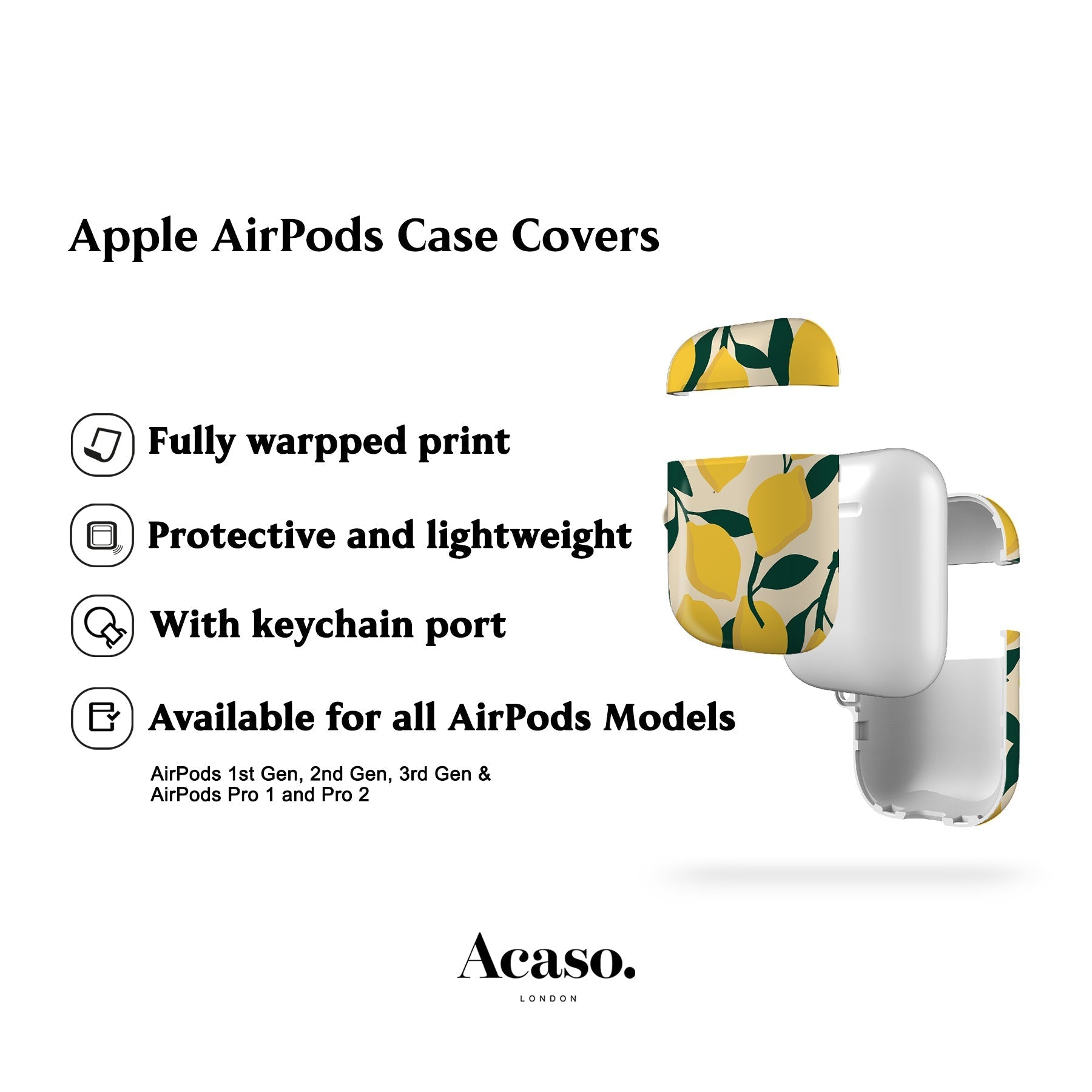 Lemons AirPods Case Cover