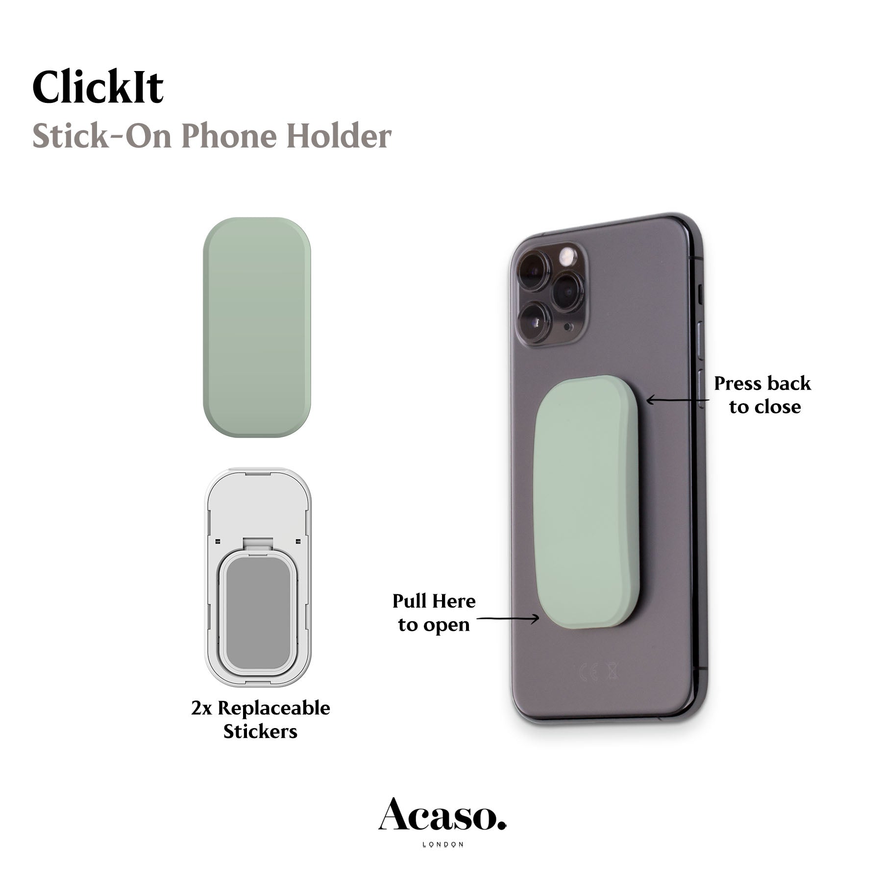 Lily Green Phone Grip