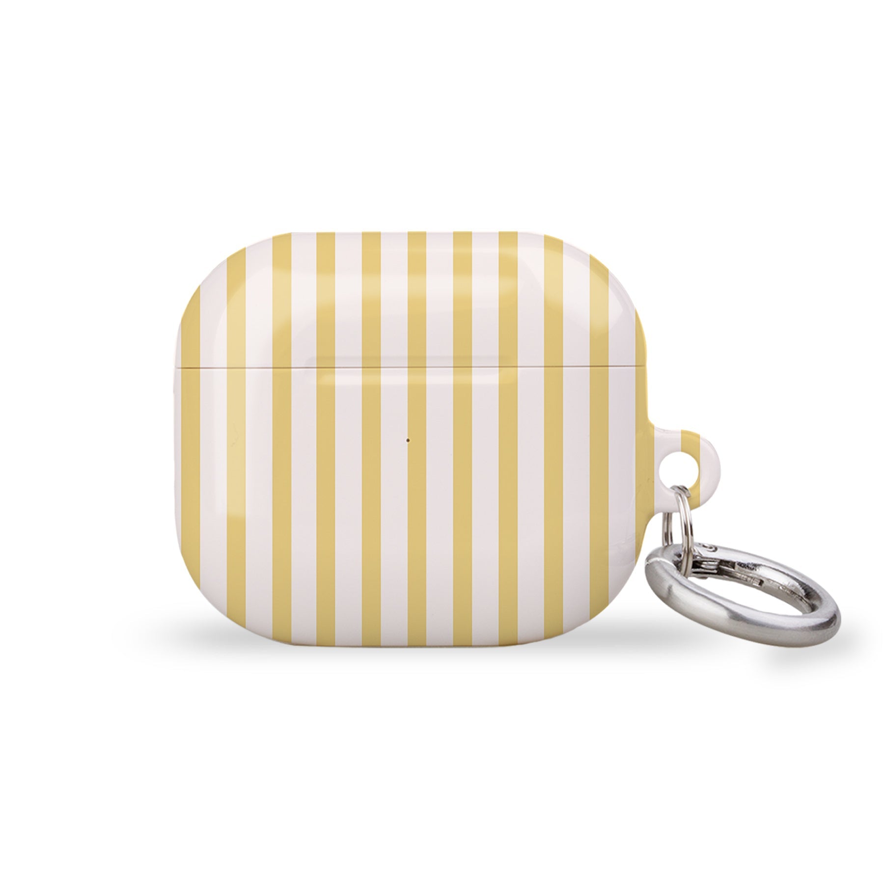 Pale Yellow Stripes AirPods Case Cover