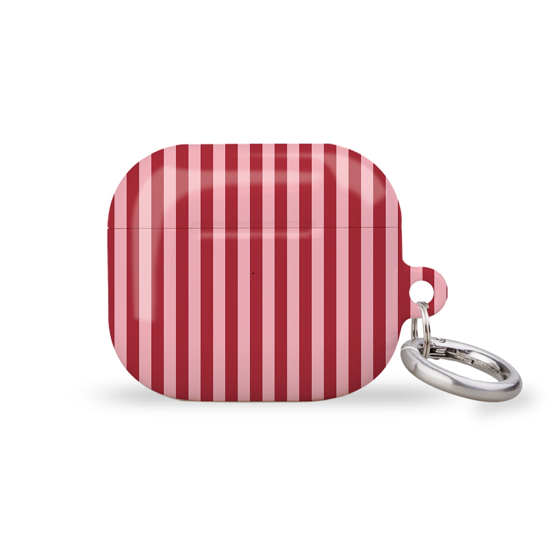 Resort Pink Stripes AirPods Case Cover