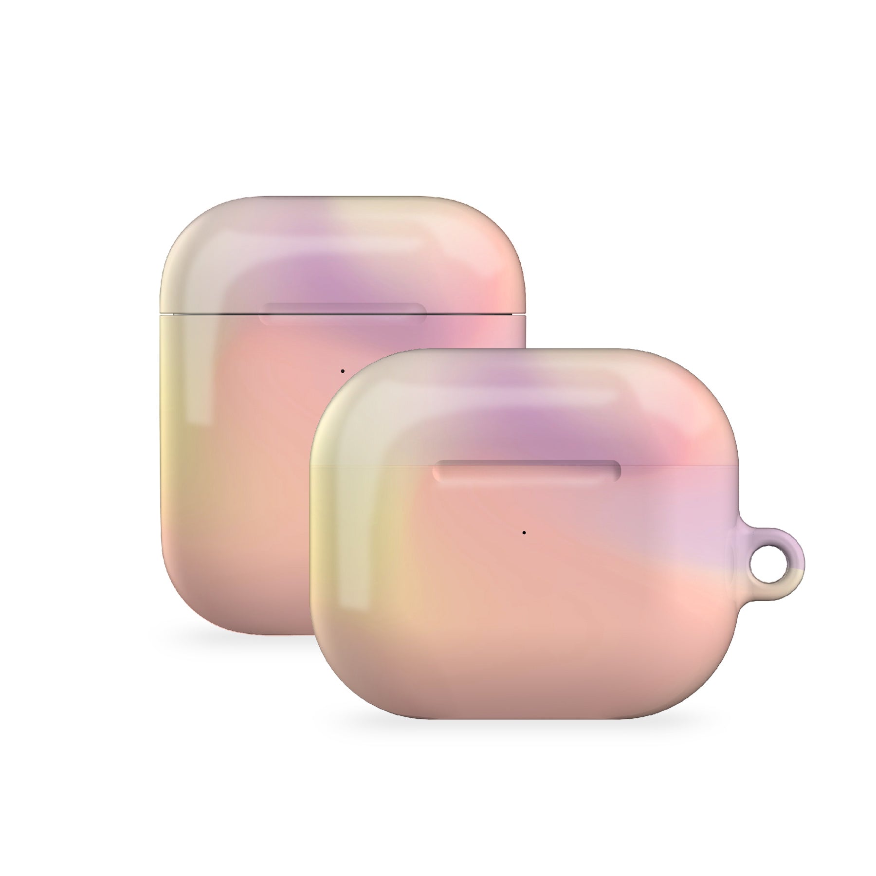 Soft Aura Pink AirPods Case Cover