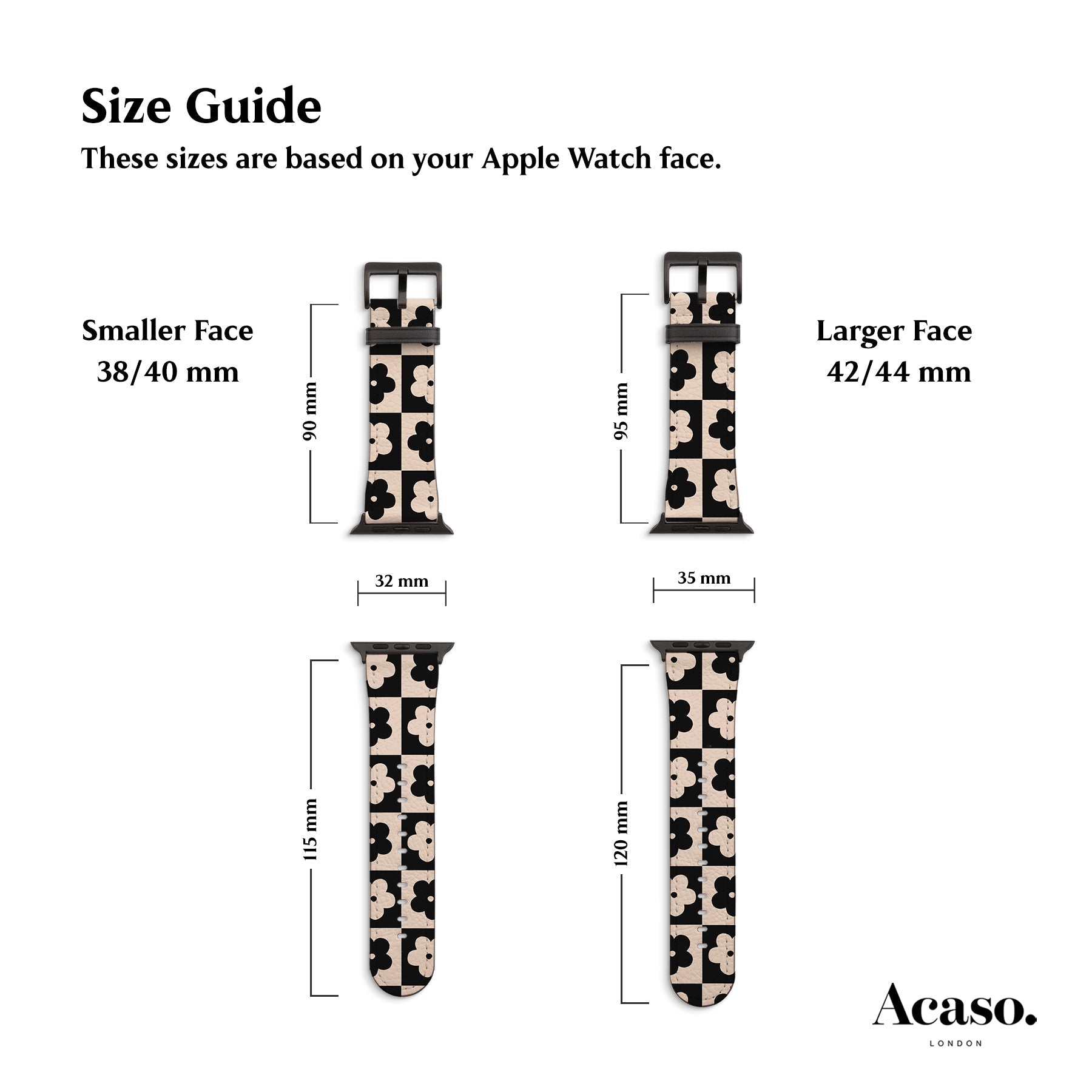 Flower Power Apple Watch Strap