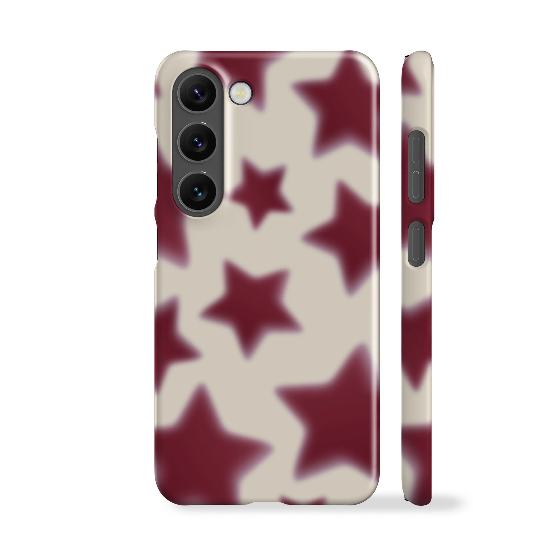 Blurry Red Stars Phone Case